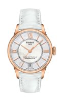 Orologio Tissot Donna Chemin Des Tourelles Powermatic 80 in Acciaio placcato oro rosa T099.207.36.118.00